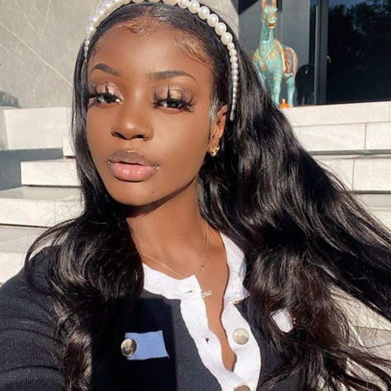 Body Wave Headband Wigs Human Hair Wigs With Various Headbands 10 150%