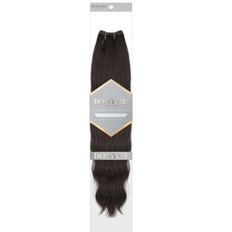 Bohyme Classic 100% Remy Human Hair Weave – EGYPTIAN WAVE 12/14/16/18/22″ (Machine Tied) 12 1
