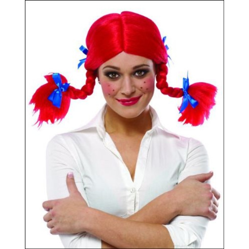 Braided | Costume Wig by Franco Red