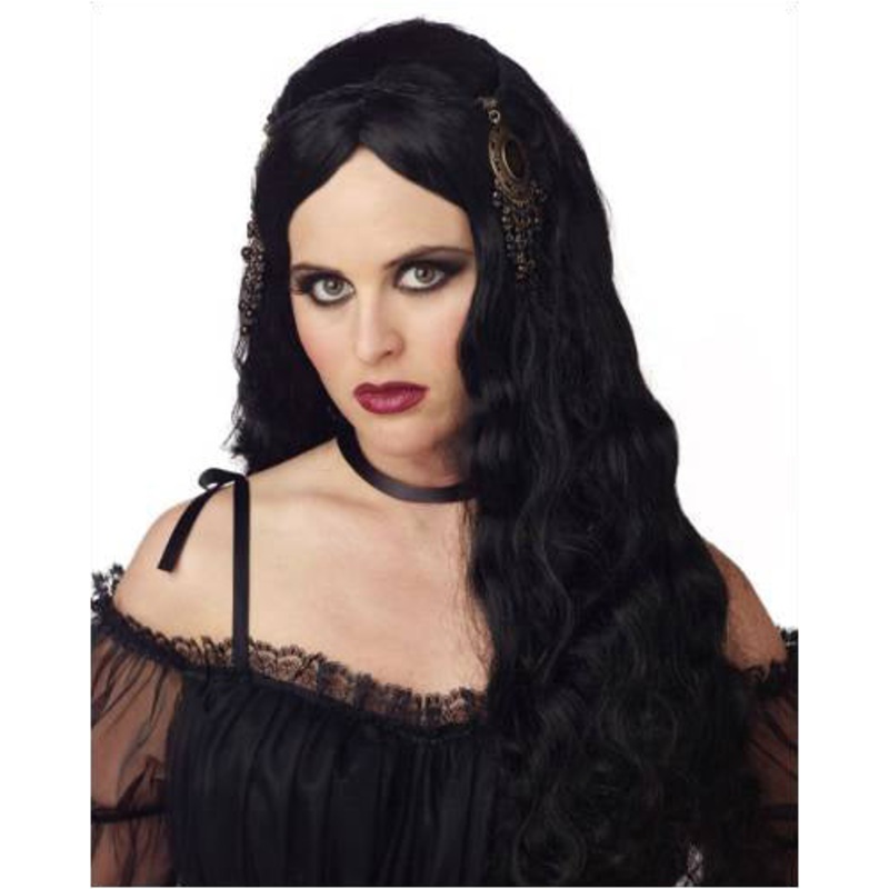 Gothic Princess Black Halloween Wig by California Costumes