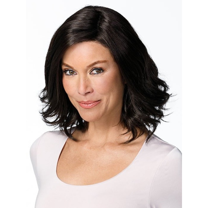 Kelly | Synthetic Lace Front Wig (Mono Top) 1B