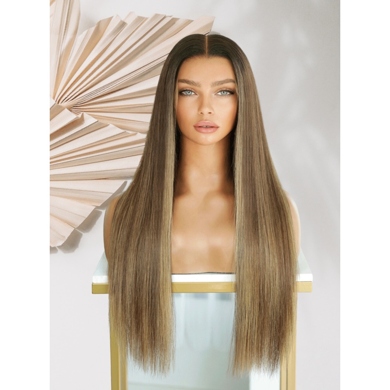 Money lace wig 16″ Straight Standard