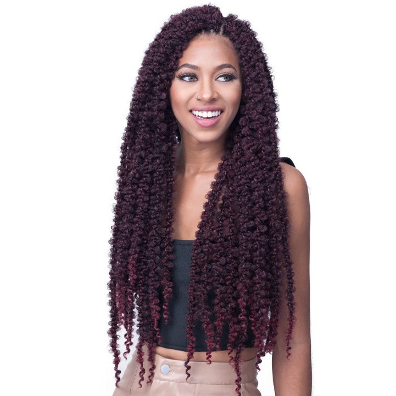 Bobbi Boss Pre-Looped Crochet Braid – 2X CALIF.BUTTERFLY LOCS SOFT TIPS 24″ 1