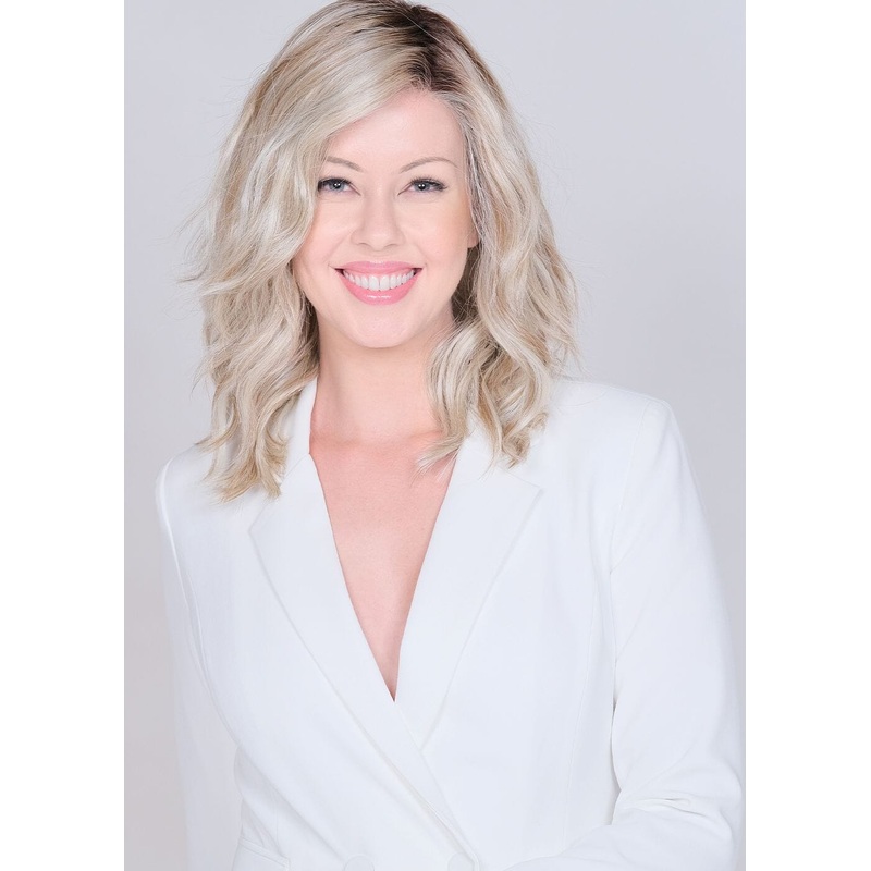 Dalgona 16″ V HAND TIED by Belle Tress British Milktea | V Version