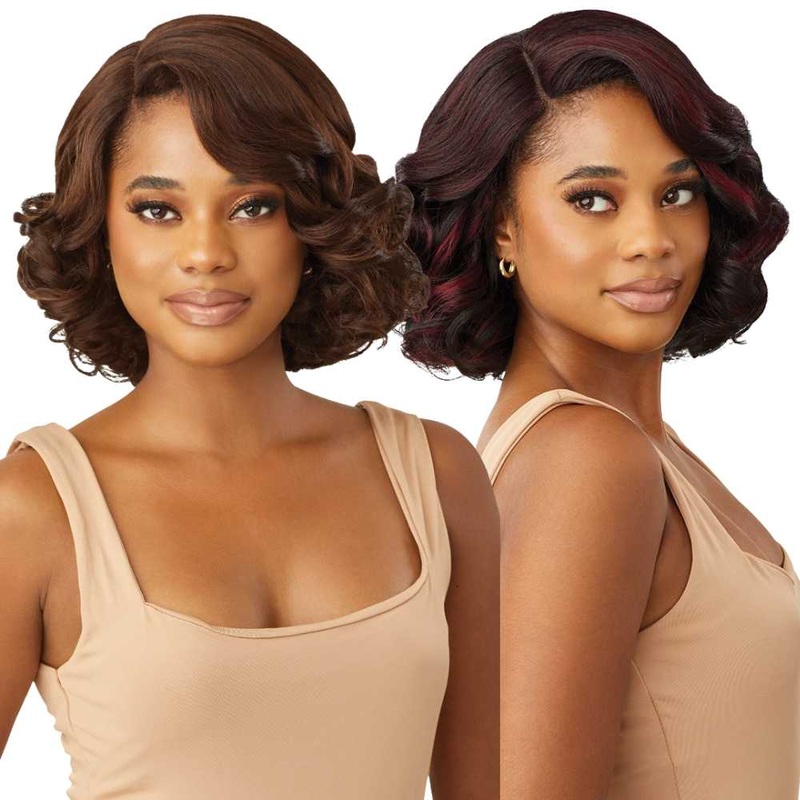 Outre The Daily Wig Style & Dash Synthetic Lace Part Wig – Daily 5 1 JET BLACK