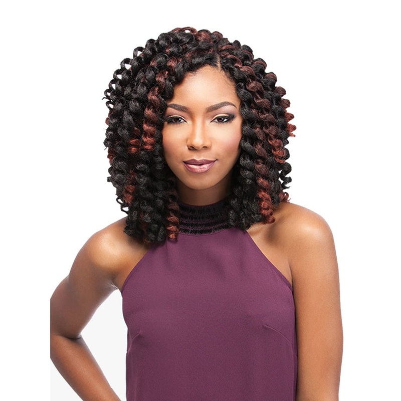 Sensationnel 100% Kanekalon Crochet Hair – Jamaican Bounce 1 JET BLACK