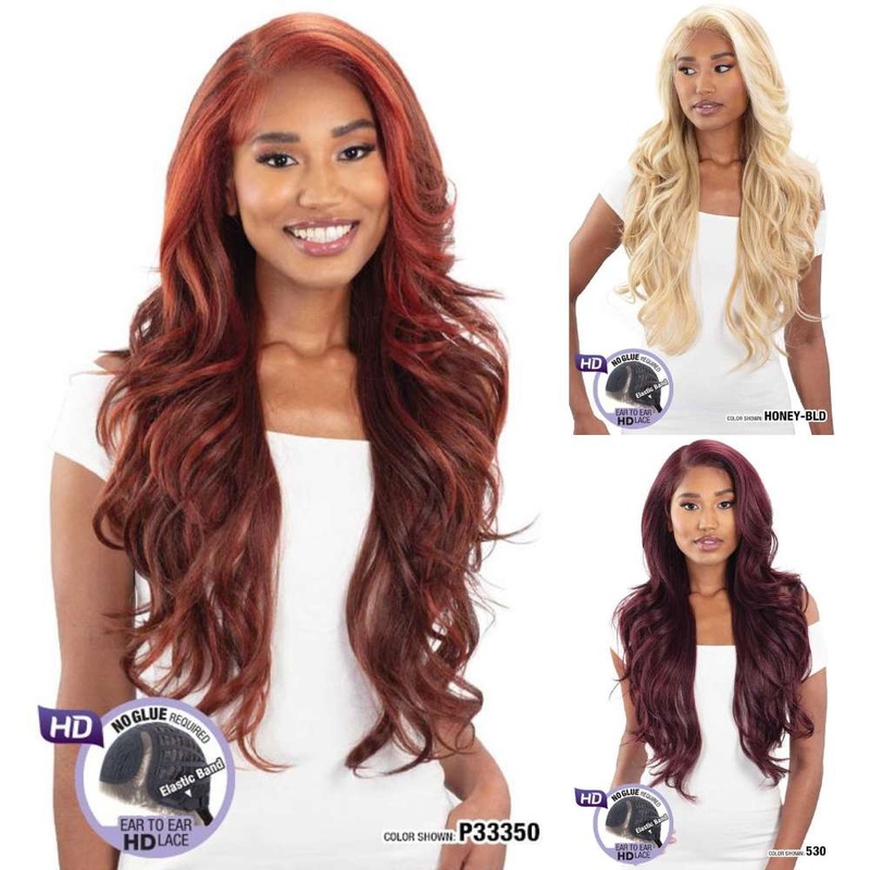 Shake-N-Go Snatched Glueless HD Lace Part Wig – Scarlet 1 JET BLACK