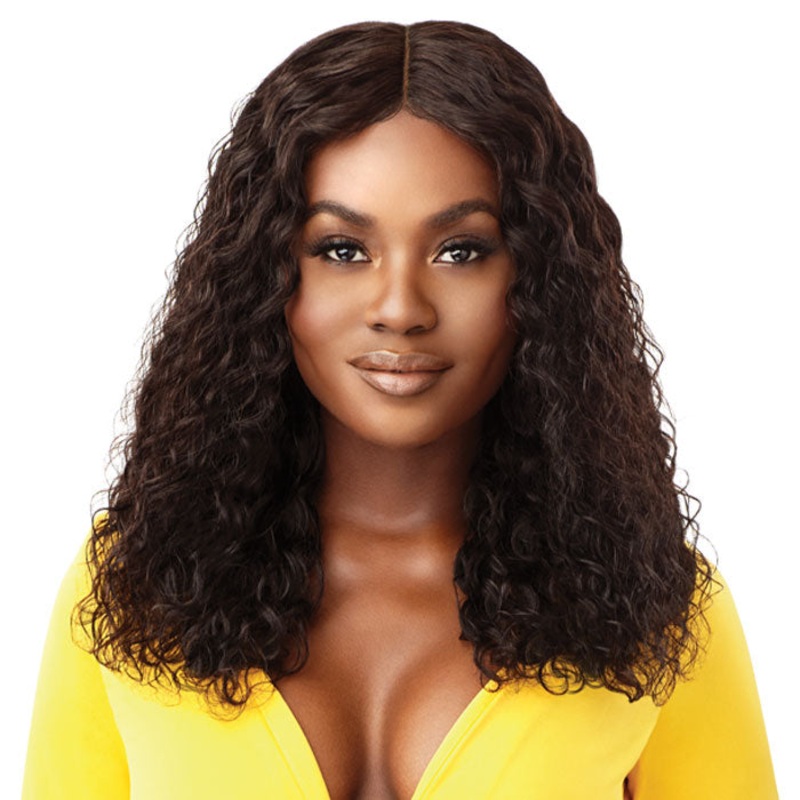 Outre Mytresses 100% Unprocessed Human Hair Lace Front Wig – ISADORA NBLK