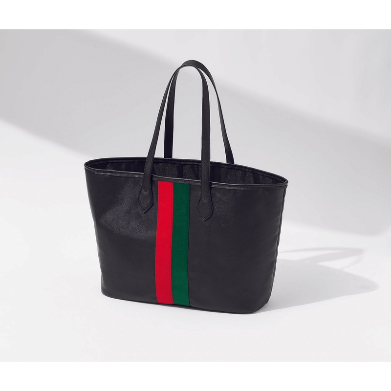 Prime-Stripe Tote Bag by EY Boutique BLACK MULTI