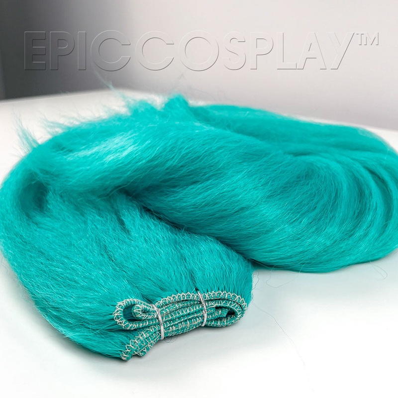 Crimped 35” Weft Extension – Vocaloid Green