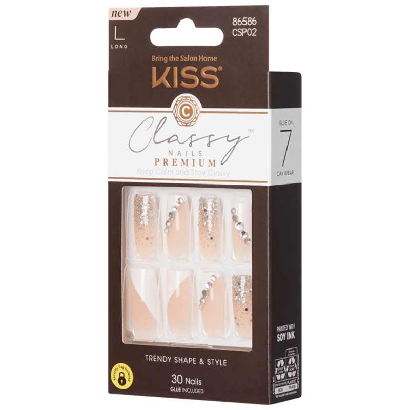 KISS Premium Classy Nails – Gorgeous GORGEOUS