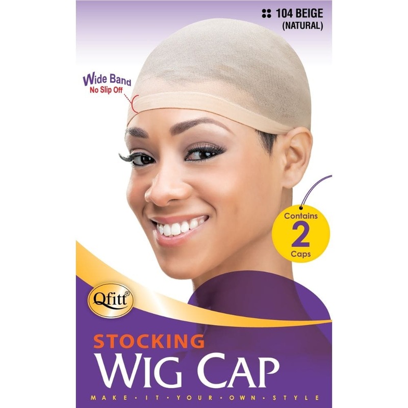 QFitt Stocking Wig Cap 104 Natural