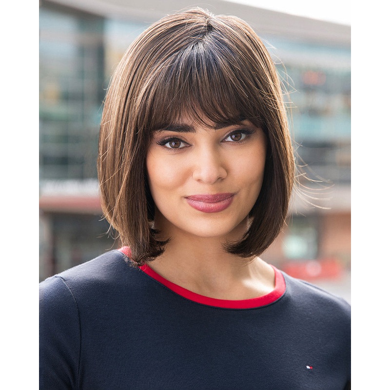 Carley (Exclusive) | Monofilament Synthetic Wig by Envy Amaretto N Cream