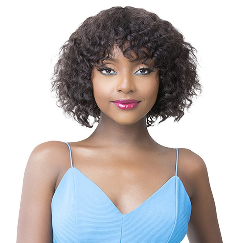 It’s a Wig Human Hair Wig – WET N WAVY NATURAL DEEP WATER 12″ 1