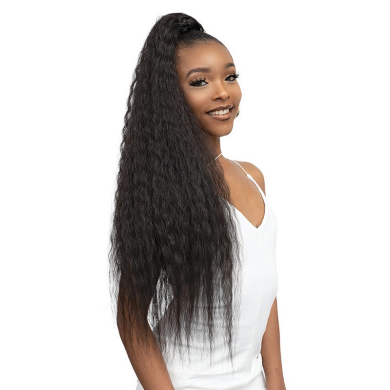 Janet Collection Remy Illusion Ponytail – S/FRENCH 32″ 1
