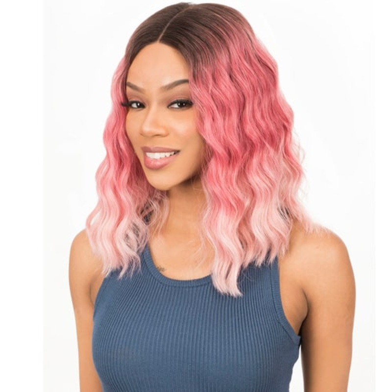 New Born Free Synthetic Magic Lace Deep Part Lace Front Wig MLD16 1
