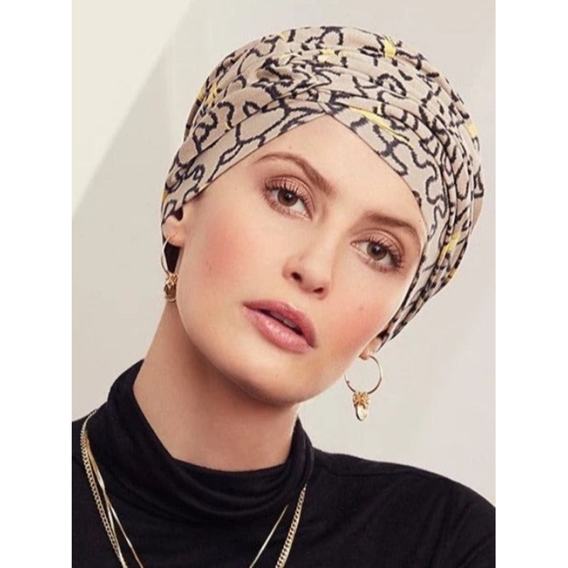 Rosa V Turban Grey Melange 686