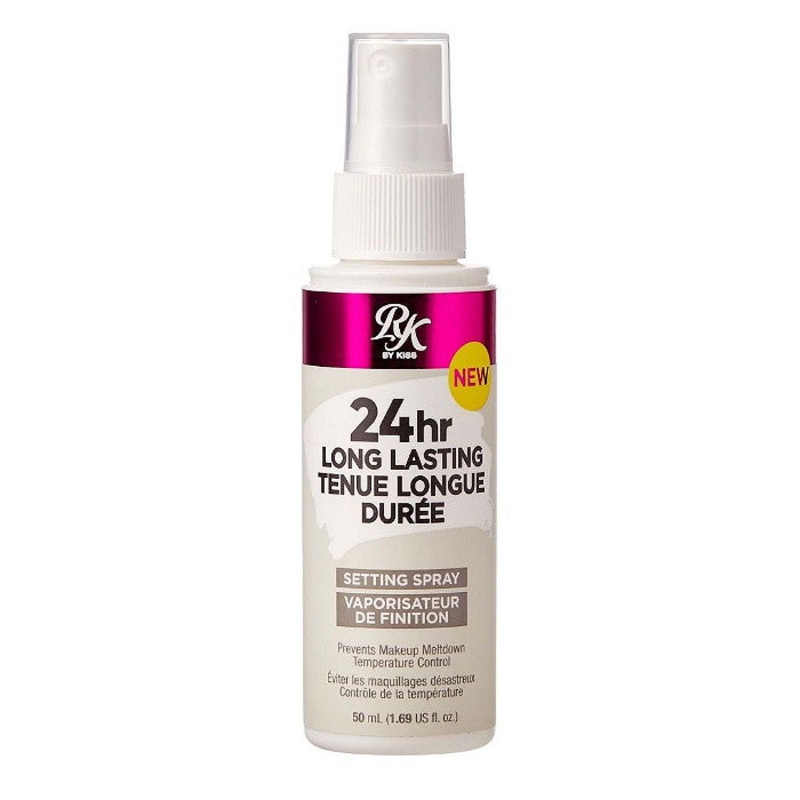Ruby Kisses NEVER TOUCH UP SETTING SPRAY 1.69OZ 24HR LONG LASTING – RFS01
