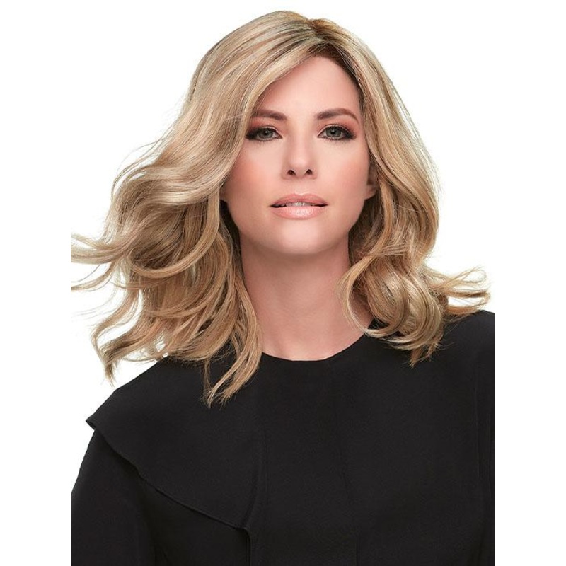 Top Smart Wavy 12″ | Synthetic Lace Front Hair Topper 1B