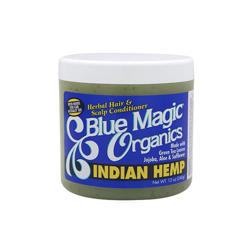 Blue Magic Organics Scalp Conditioner – INDIAN HEMP 12 oz 12 Oz