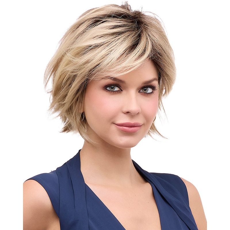 Delaney (Exclusive) | Lace Front & Monofilament Synthetic Wig by Envy Amaretto N Cream