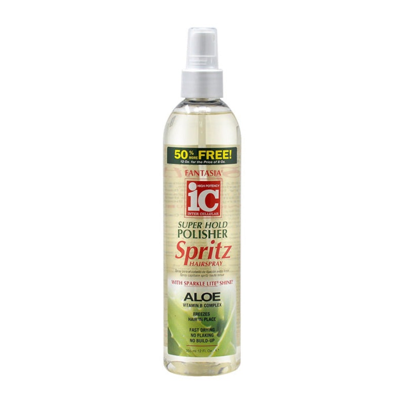 IC Fantasia Super Hold Polisher Spritz Hairspray 12oz