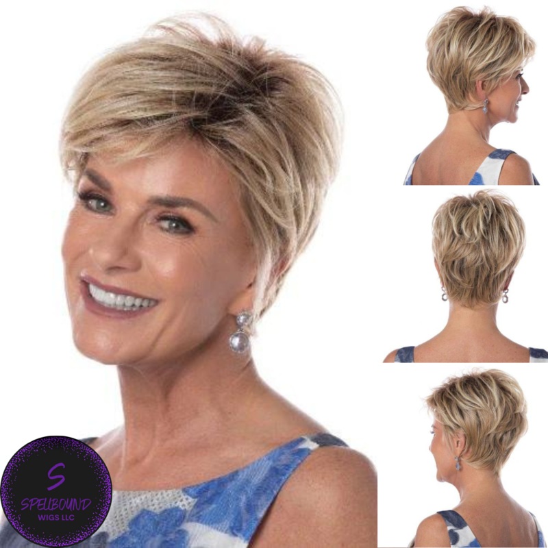 Jazzy Wig – Shadow Shade Wigs Collection by Toni Brattin Average Black