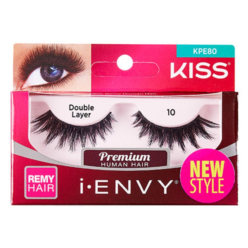 Kiss i-envy Eyelashes DOUBLE LAYER 10 KPE80