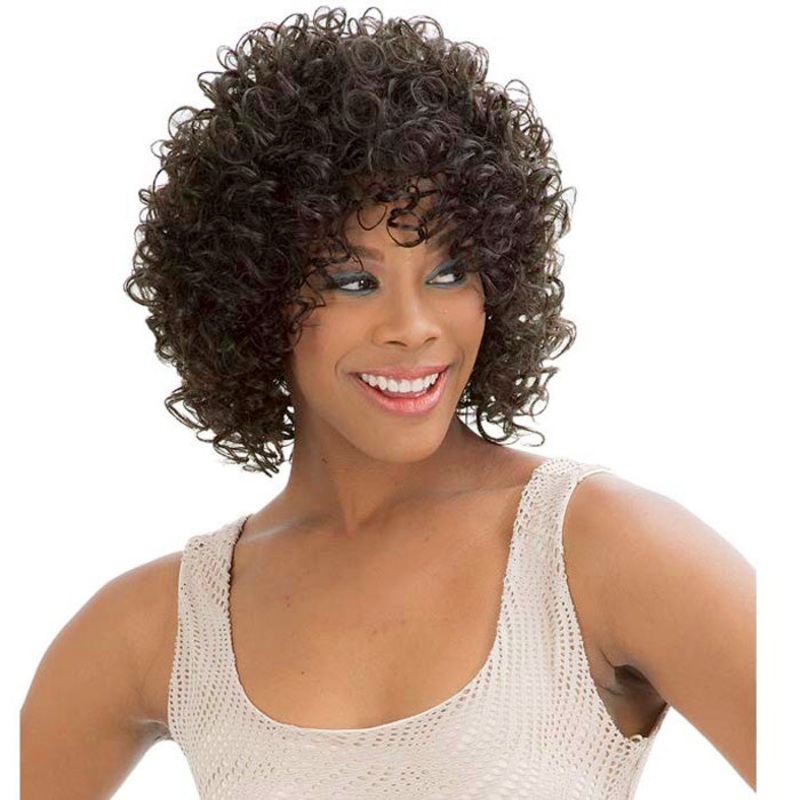 O-Remi 100% Remy Human Hair Brazilian Virgin Remy Wig BVW17 NATURAL_BLACK