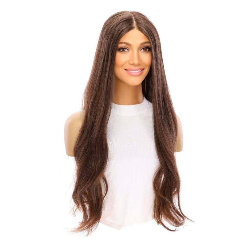 26″ Divine Luxe Lace Top Wig #Medium Brown