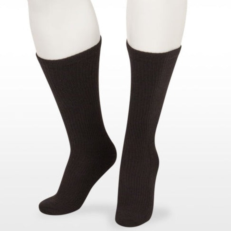 Basic Casual Socks – Knee High | Juzo XS – Regular 15-20 mmHg Black