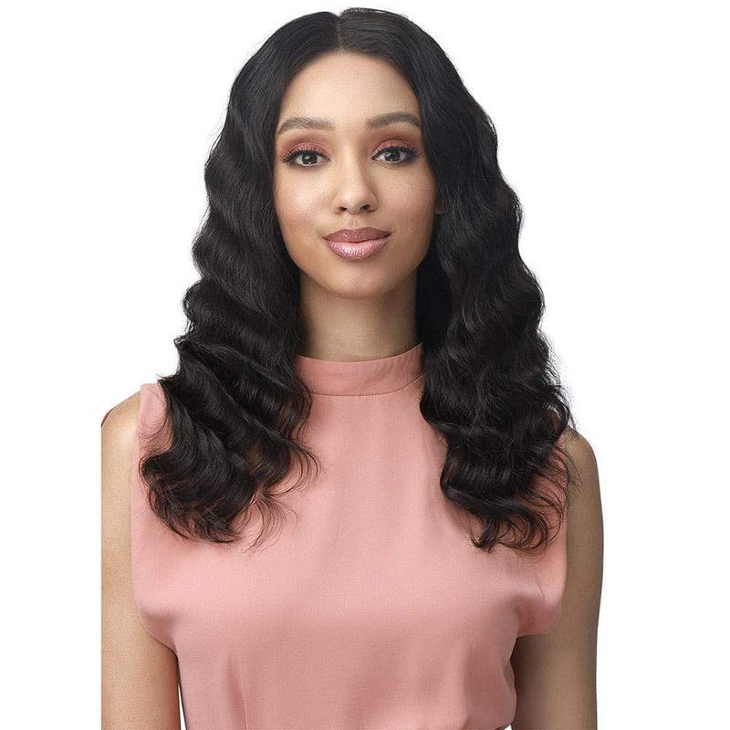Bobbi Boss Virgin Human Hair 13×5 Lace Frontal Wig – MHLF612 Elaine NATURAL BK
