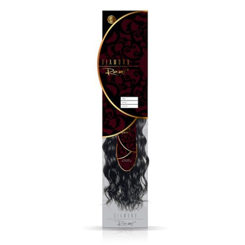 Diamond Remi 100% Human Hair Weave – TANGO WAVE 10-16″(Machine-Tied) 10 4
