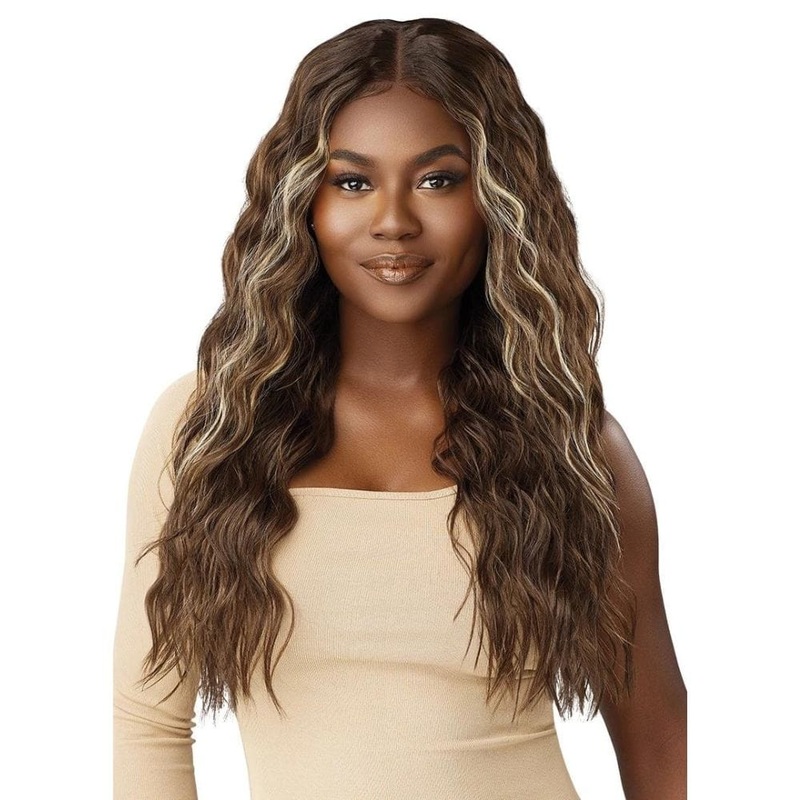 Outre Melted Hairline Lace Front Wig – Shakira 1 JET BLACK