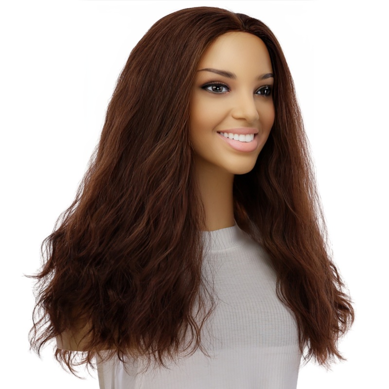 20″ 3/4 Bandfall Wig Auburn Wavy