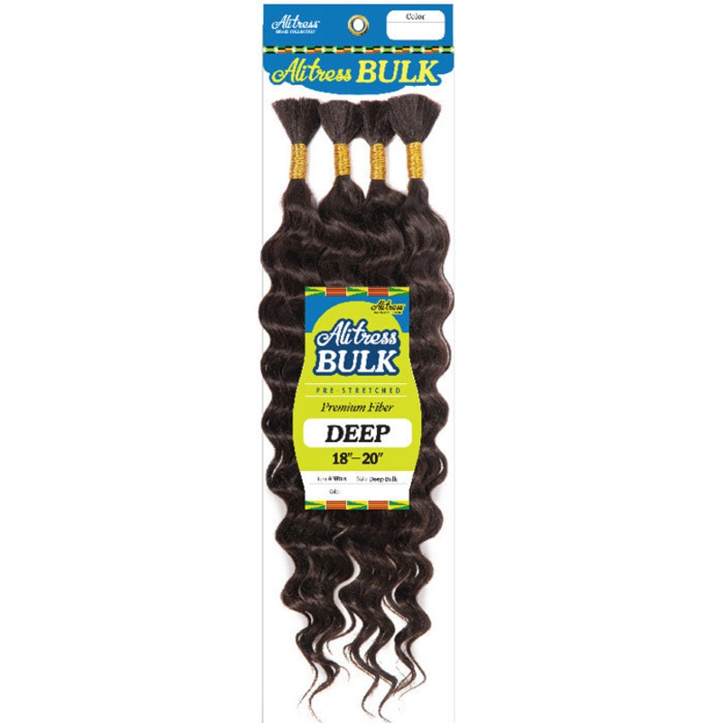 Chade Alitress Bulk Pre-Stretched Braids – DEEP 18-20″ 1