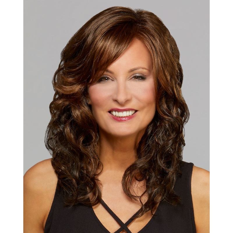 Hollywood | Lace Front Synthetic Wig by Mane Attraction Butternut