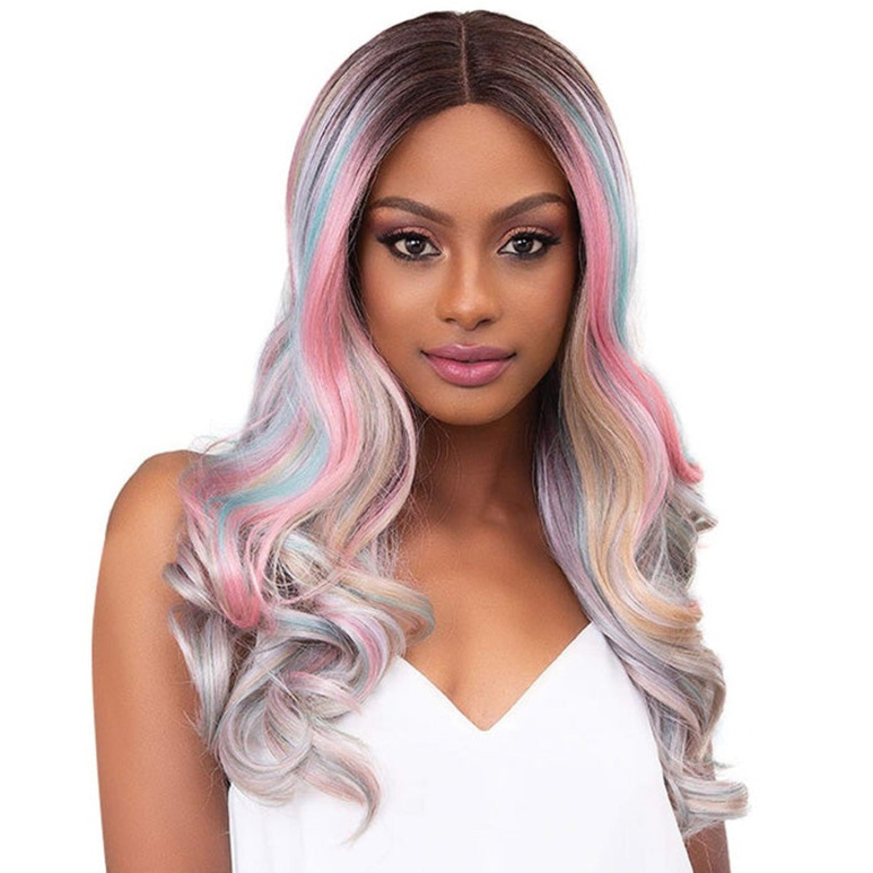 Janet Collection Color Me Deep Part Lace Wig – LOVELY 1