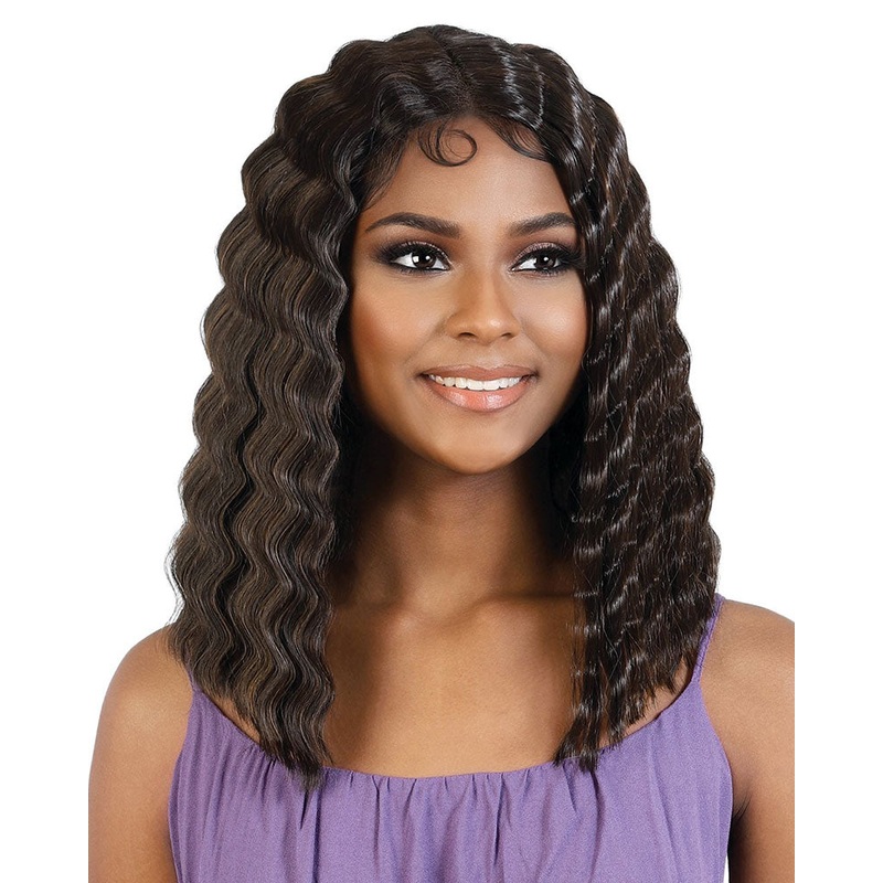 LDP-Crmp15 | Lace Front & Lace Part Synthetic Wig by Motown Tress 1