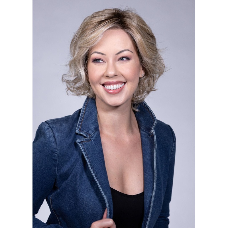 Monroe Wig by Belle Tress Brown Sugar Blonde-R