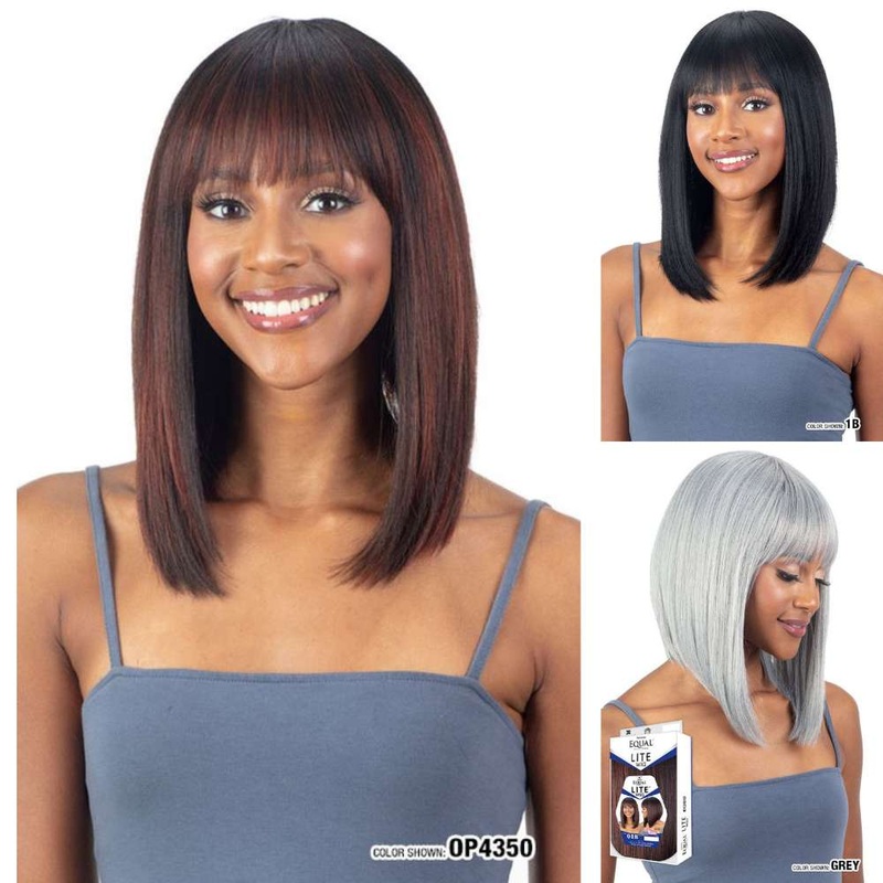 FreeTress Equal Synthetic Wig – Lite Wig 018 1 JET BLACK