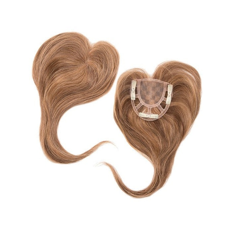 Add-On Crown | Human Hair Topper (Full Mono) | DISCONTINUED BLACK