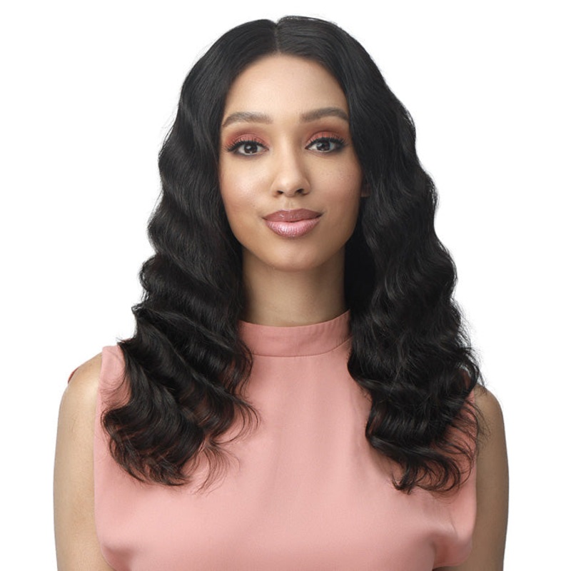 BOBBI BOSS 100% UNPROCESSED HUMAN HAIR 13X5 HD Lace Frontal Wig- MHLF612 ELAINE NATURAL
