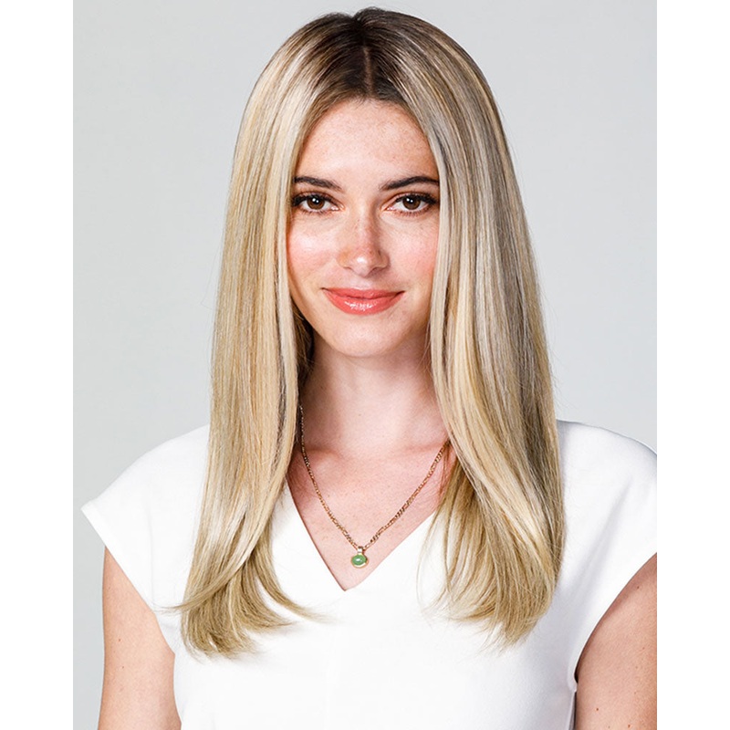 EasiPart T HD 18 inch (Exclusive) | Monofilament Synthetic Hair Topper by Jon Renau 12FS12