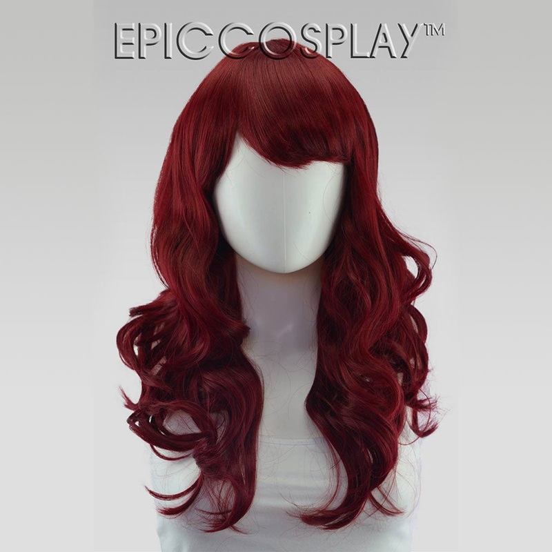 Hestia – Burgundy Red Wig