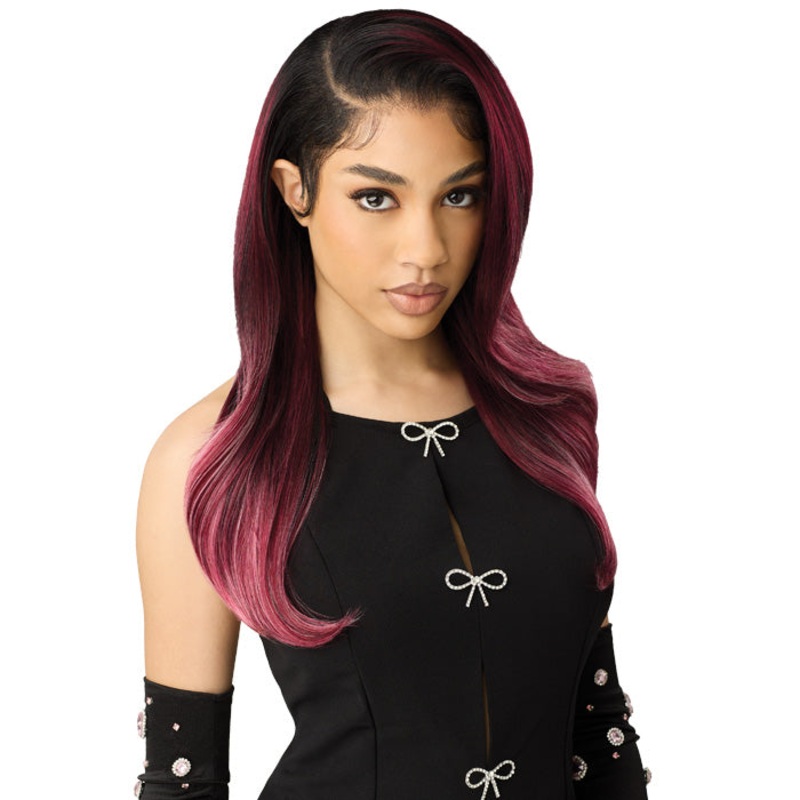 Outre Prefect Hairline True Frontal Glueless 13×6 HD Pre-Shaped Widow’s Peak Lace Front Wig – PEAK EDGE 708 1