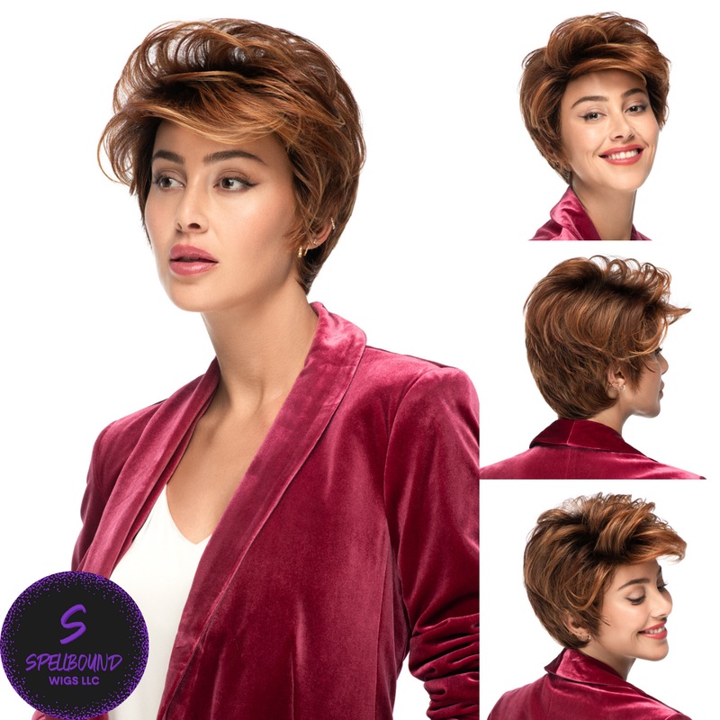 Pixie Flair – Look Fabulous Collection by TressAllure 1B/Burg – Black with Burgundy