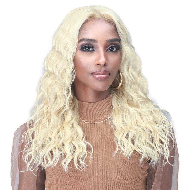 Bobbi Boss 100% Premium Remy Hair 13X4 HD Lace Wig -MHLF912 DEEPWAVE 20 P1B/30