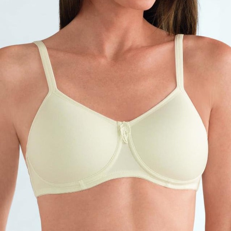 Lara Padded Wire-free Bra Off-White | Amoena Off White A 32
