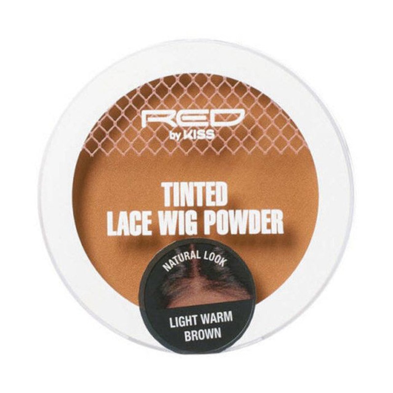 Red by Kiss Tinted Lace Wig Powder Light Warm Brown